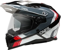 O'Neal Adventure Helm D-SRS 2XL Nomad - Schwarz/Wei&szlig;/Rot