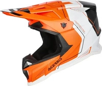Acerbis Motocross-Helm T711 S Blau/Orange