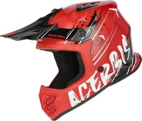 Acerbis Kids Motocross-Helm Profile Junior L Rot/Schwarz