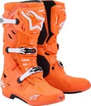 Alpinestars Motocross-Stiefel Tech 10 Supervented 48 Flo Orange/Schwarz/Wei&szlig;