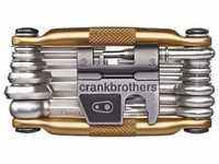 Crankbrothers Multitool M-19 19 Werkzeuge Gold, Biketechnik&gt;Multitools