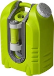 Aqua2go Mobiler Bike-Wash Pro 20 L 3-10 Bar, Akkubetrieben Gr&uuml;n