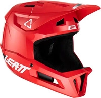 Leatt Kids Downhill MTB-Helm 1.0 Gravity XXS Fire Rot