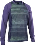 ION MTB-Jersey Langarm Scrub S Dark Purple Violett