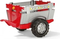 Franz Schneider Rolly Toys Anh&auml;nger rot silber 122097