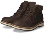 Rieker Winterboots - Gr. 43 - Braun - Kunstleder