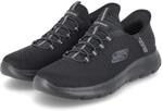 Skechers Slip-Ins SUMMITS - Gr. 41 - Schwarz - Textil