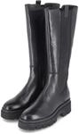 Tamaris Stiefel - Gr. 38 - Schwarz - Glattleder