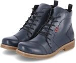 Rieker Schn&uuml;rstiefeletten - Gr. 43 - Blau - Kunstleder