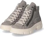 Rieker Schn&uuml;rstiefeletten - Gr. 36 - Grau - Synthetik