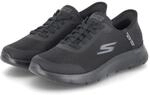 Skechers Slip-Ins GO WALK FLEX - Gr. 40 - Schwarz - Textil & Synthetik