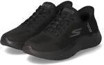 Skechers Slip Ins Sneaker GO WALK FLEX - Gr. 37 - Schwarz - Textil & Synthetik