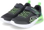 Skechers Sneaker MICROSPEC MAX II - Gr. 28 - Schwarz - Textil & Synthetik
