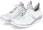 Rieker Slip-On-Sneaker - Gr. 36 - Wei&szlig; - Textil & Synthetik