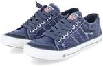 Dockers By Gerli Sneaker - Gr. 43 - Blau - Leder & Textil