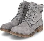 Rieker Winterstiefeletten Grau - Gr. 38 - Textil