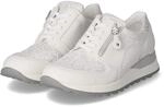 Waldl&auml;ufer Low Sneaker HIROKO - Gr. 37,5 - Wei&szlig; - Leder & Textil