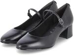 Tamaris Spangenpumps - Gr. 36 - Schwarz - Glattleder