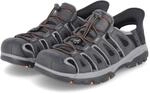 Skechers SLIP-INS Sandalen TRESMEN NORV - Gr. 41 - Schwarz - Textil & Synthetik