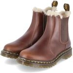 Dr. Martens Chelsea Boots LEONORE Braun - Gr. 38 - Textil