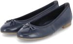 Tamaris Ballerinas - Gr. 36 - Blau - Glattleder