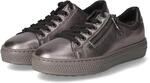 Rieker Low Sneaker - Gr. 36 - Silber - Glattleder