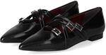 Tamaris Spangenballerinas - Gr. 36 - Schwarz - Synthetik
