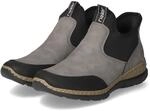 Rieker Slip On Sneaker - Gr. 36 - Grau - Textil & Synthetik