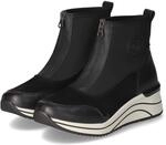 Remonte Stiefeletten - Gr. 36 - Schwarz - Textil & Synthetik