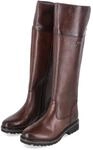 Remonte Stiefel - Gr. 44 - Braun - Leder und Synthetik