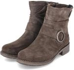 Rieker Stiefeletten - Gr. 36 - Braun - Synthetik