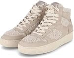 Paul Green High Sneaker - Gr. 37 - Beige - Leder & Textil