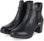 Rieker Ankle Boots - Gr. 36 - Schwarz - Kunstleder