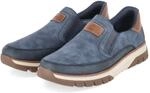 Rieker Slipper Blau - Gr. 41 - Textil