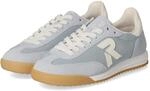 Rieker Low Sneaker - Gr. 43 - Blau - Leder & Textil