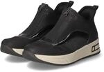 Rieker Slip On Sneaker - Gr. 42 - Schwarz - Textil & Synthetik