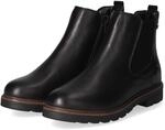 Remonte Chelsea Boots Schwarz - Gr. 36 - Textil