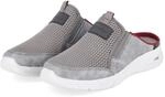 Rieker Clogs - Gr. 40 - Grau - Textil & Synthetik