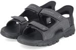 Skechers Slip-ins Sandalen REECE - Gr. 41 - Schwarz - Synthetik