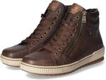 Remonte Schn&uuml;rboots - Gr. 37 - Braun - Glattleder