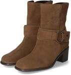 Gabor Stiefeletten - Gr. 38 - Braun - Rauleder