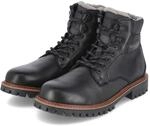 Bugatti Winterboots - Gr. 41 - Schwarz - Leder & Textil