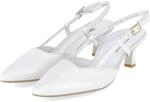 Paul Green Slingpumps - Gr. 36 - Wei&szlig; - Glattleder