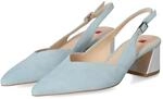 H&ouml;gl Slingpumps - Gr. 37 - Blau - Rauleder