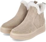 Tamaris Winterboots - Gr. 37 - Beige - Leder & Textil