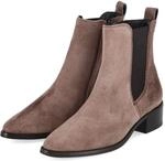 Paul Green Chelsea Boots - Gr. 37,5 - Braun - Rauleder