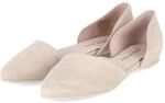 Apple of Eden Ballerinas BLONDIE - Gr. 39 - Beige - Rauleder