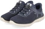 Rieker Slip-On-Sneaker - Gr. 36 - Blau - Textil & Synthetik