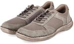 Rieker Slipper - Gr. 40 - Taupe - Textil & Synthetik