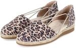 Paul Green Espadrille-Ballerinas - Gr. 36 - Beige - Rauleder